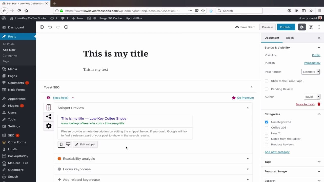 How To Change Your Default Category From Uncategorized In Wordpress How To Change Your Default Category From Uncategorized In Wordpress